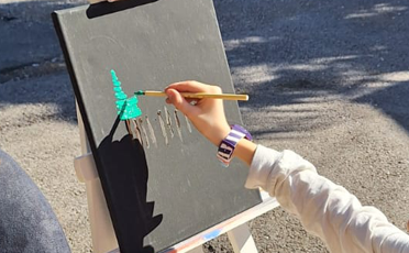 Painting the painting